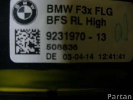 BMW 9231970, 64229231970 3 (F30, F80) 2013 Air vent
