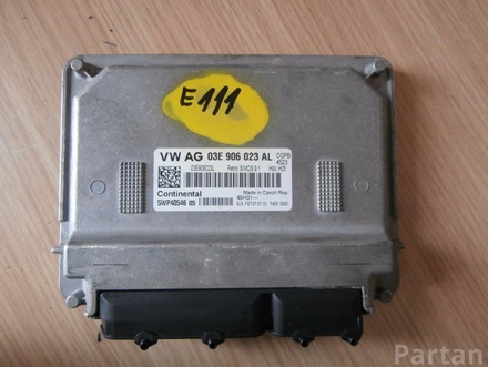 VW 03E 906 023 AL, 03E 906 023 L / 03E906023AL, 03E906023L POLO (6R, 6C) 2010 Control unit for engine