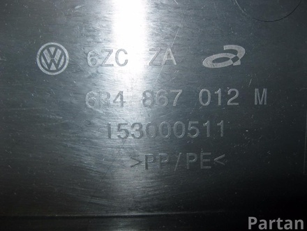 VW 6R4 867 012 M, 6R6 867 012, 6R6 867 012 J / 6R4867012M, 6R6867012, 6R6867012J POLO (6R, 6C) 2010 Door trim panel  Right Front