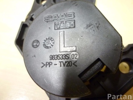 SAAB 983533S 9-5 (YS3E) 2006 Adjustment motor for regulating flap