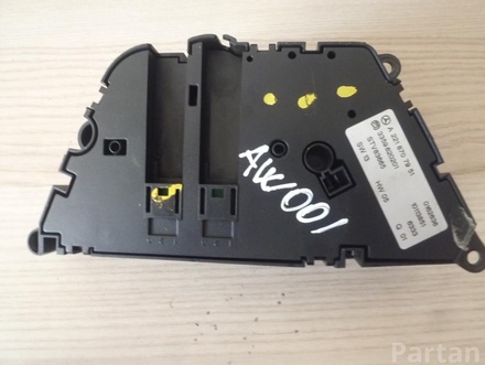 MERCEDES-BENZ A 221 870 79 51 / A2218707951 S-CLASS (W221) 2007 Switch module for seat