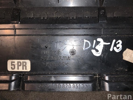 AUDI 4D0820951 A8 (4D2, 4D8) 2001 Air duct