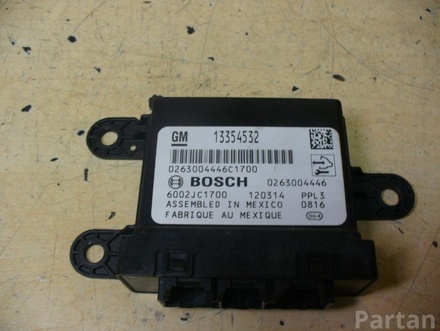 OPEL 13354532 / 0263004446 / 133545320263004446 ZAFIRA TOURER C (P12) 2012 Control unit for park assist