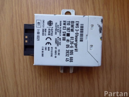 MINI 6135 6905666, 61356905667 / 61356905666, 61356905667 MINI (R50, R53) 2003 Control unit for anti-towing device and anti-theft device