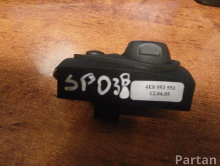 AUDI 4E0 953 551 / 4E0953551 A8 (4E_) 2005 Switch for steering column adjustment