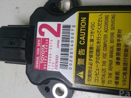 LEXUS 89183-50030 / 8918350030 IS III (_E3_) 2014 Sensor, longitudinal acceleration