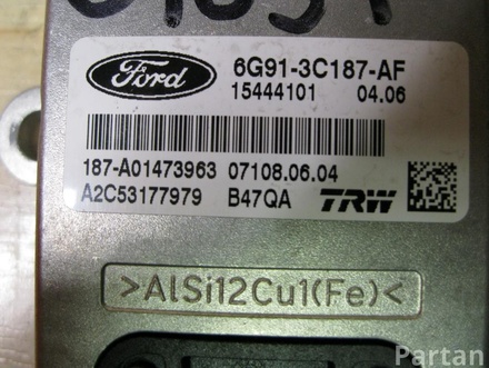 FORD 6G91-3C187-AF / 6G913C187AF MONDEO IV (BA7) 2008 Sensor mvto. transversal, longitudinal