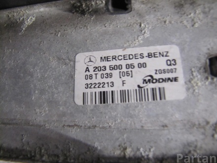 MERCEDES-BENZ A203 500 05 00 / A2035000500 CLK Convertible (A209) 2005 Intercooler