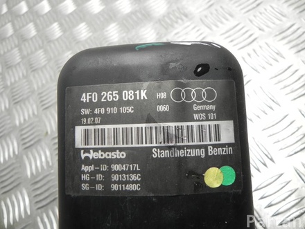 AUDI 4F0 265 081 K / 4F0265081K A6 Allroad (4FH, C6) 2007 Moduł ogrzewania