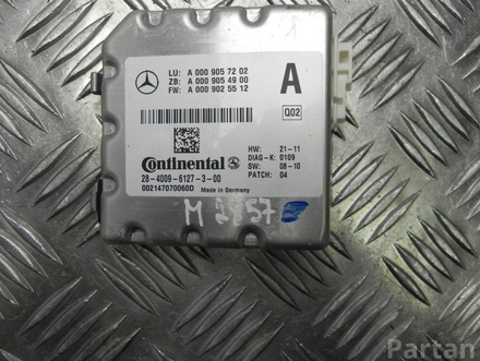 MERCEDES-BENZ A 000 905 72 02 / A0009057202 C-CLASS Coupe (C204) 2014 Camera