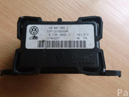 VW 1K0 907 655 D / 1K0907655D GOLF V (1K1) 2006 Sensor, longitudinal-/lateral acceleration