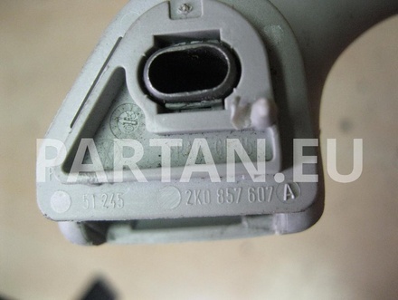 VW 2K0 857 607 A / 2K0857607A CADDY III Variant (2KB, 2KJ, 2CB, 2CJ) 2005 Roof grab handle Left Front Right Front