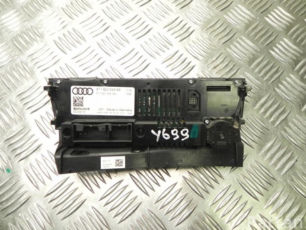 AUDI 8T1 820 043 AA / 8T1820043AA A4 (8K2, B8) 2009 Bedienteil Klimaautomatik