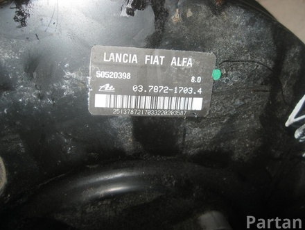 ALFA ROMEO 50520398 GIULIETTA (940_) 2011 Brake Booster