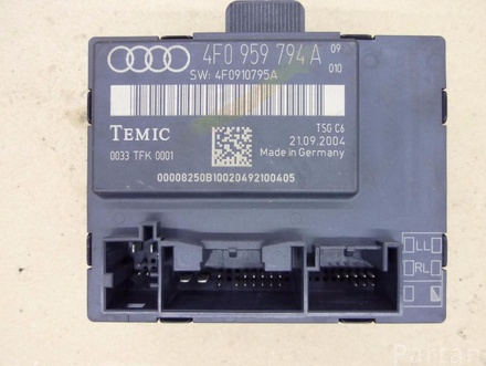 AUDI 4F0 959 794 A, 4F0 910 795 A / 4F0959794A, 4F0910795A A6 (4F2, C6) 2005 Control unit for door