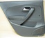 VW 6R6 867 211, 6R6 867 211 J / 6R6867211, 6R6867211J POLO (6R, 6C) 2010 Door trim panel  Left Rear