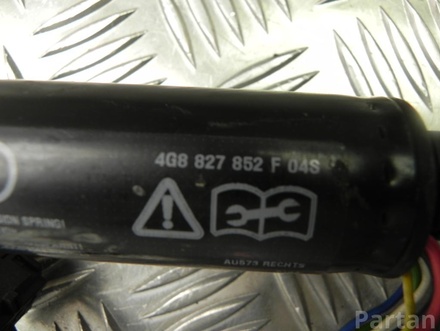 AUDI 4G8 827 852 F / 4G8827852F A7 Sportback (4GA, 4GF) 2013 Mecanismo electrónico de la tapa del maletero