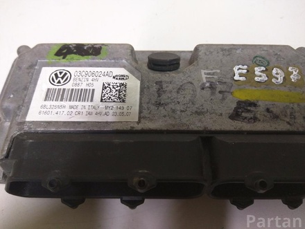 VW 03C 906 024 AD / 03C906024AD POLO (9N_) 2007 Control unit for engine