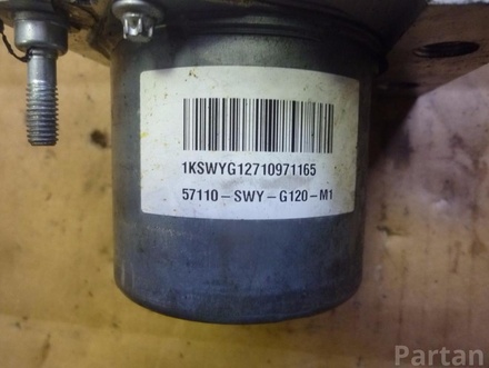 HONDA 57110-SWY-G120-M1, 0 265 238 042 / 57110SWYG120M1, 0265238042 CR-V III (RE_) 2007 Control unit ABS Hydraulic