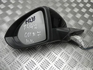 Volkswagen A046314, E1 021277 / A046314, E1021277 GOLF VII Variant (BA5, BV5) 2014 Outside Mirror Left adjustment electric Turn signal Manually folding Heated