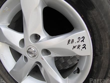 NISSAN 40300BR06C JUKE (F15) 2015 Alloy rim 5x114  R16 EJ 6.5 ET40