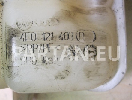 AUDI 4F0 121 403 B / 4F0121403B A6 (4F2, C6) 2005 Coolant Expansion Tank